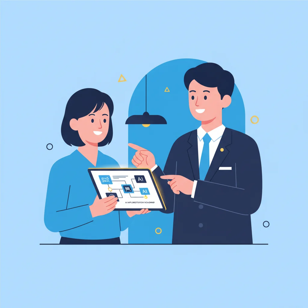 AI導入の事前ステップ・コンサルティングイメージ