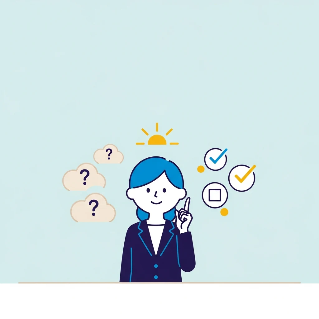 中小企業のAI導入における誤解を解消するイメージ