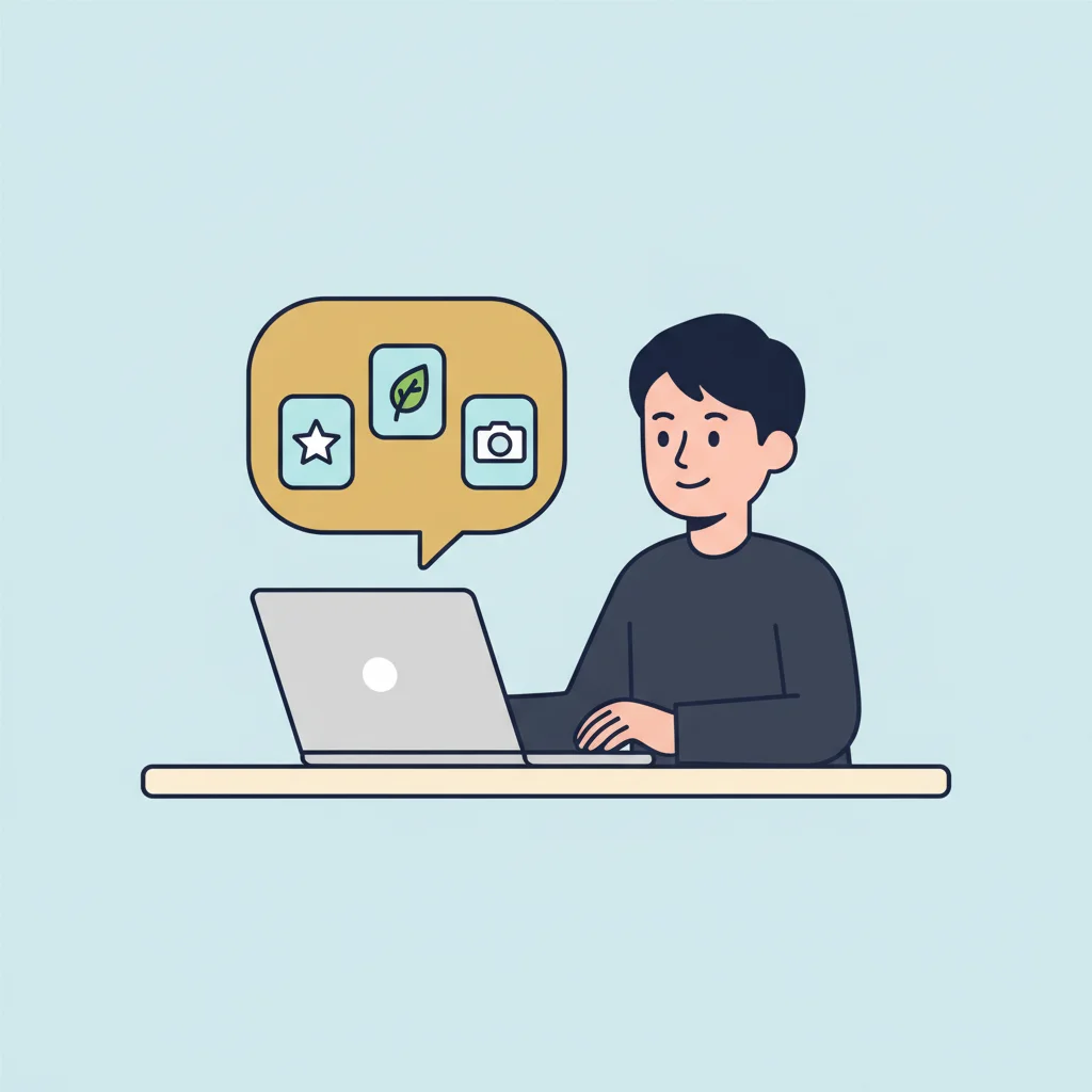 AIアシスタントが口コミ返信や投稿文の下書きを支援するイメージ
